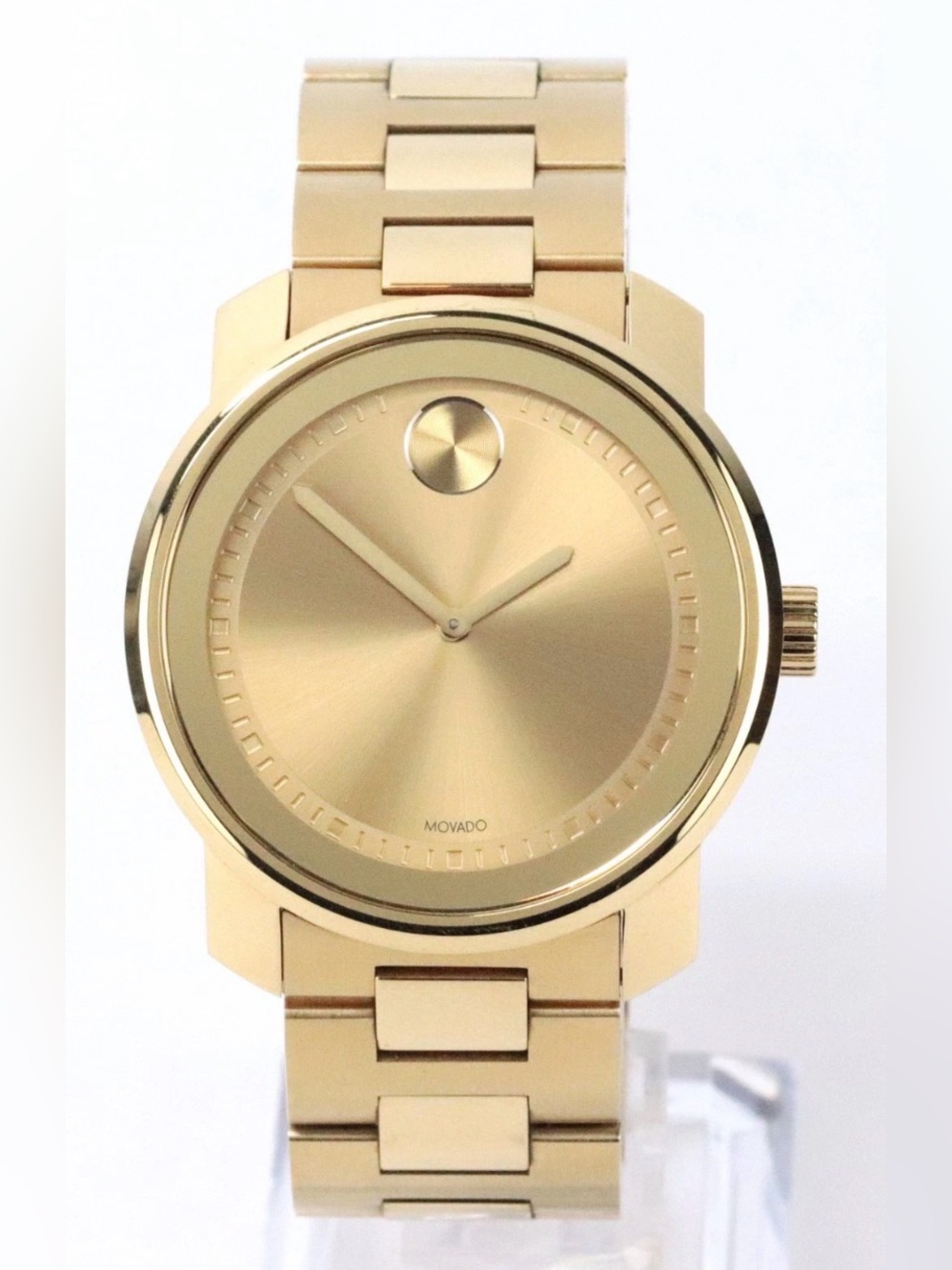Men's Movado Bold Stainless Steel Gold Tone Watch